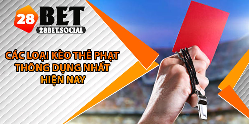 Kèo Thẻ Phạt – Cách Đọc Và Đặt Cược Hiệu Quả Cho Người Mới 3 Các loại kèo thẻ phạt thông dụng nhất hiện nay